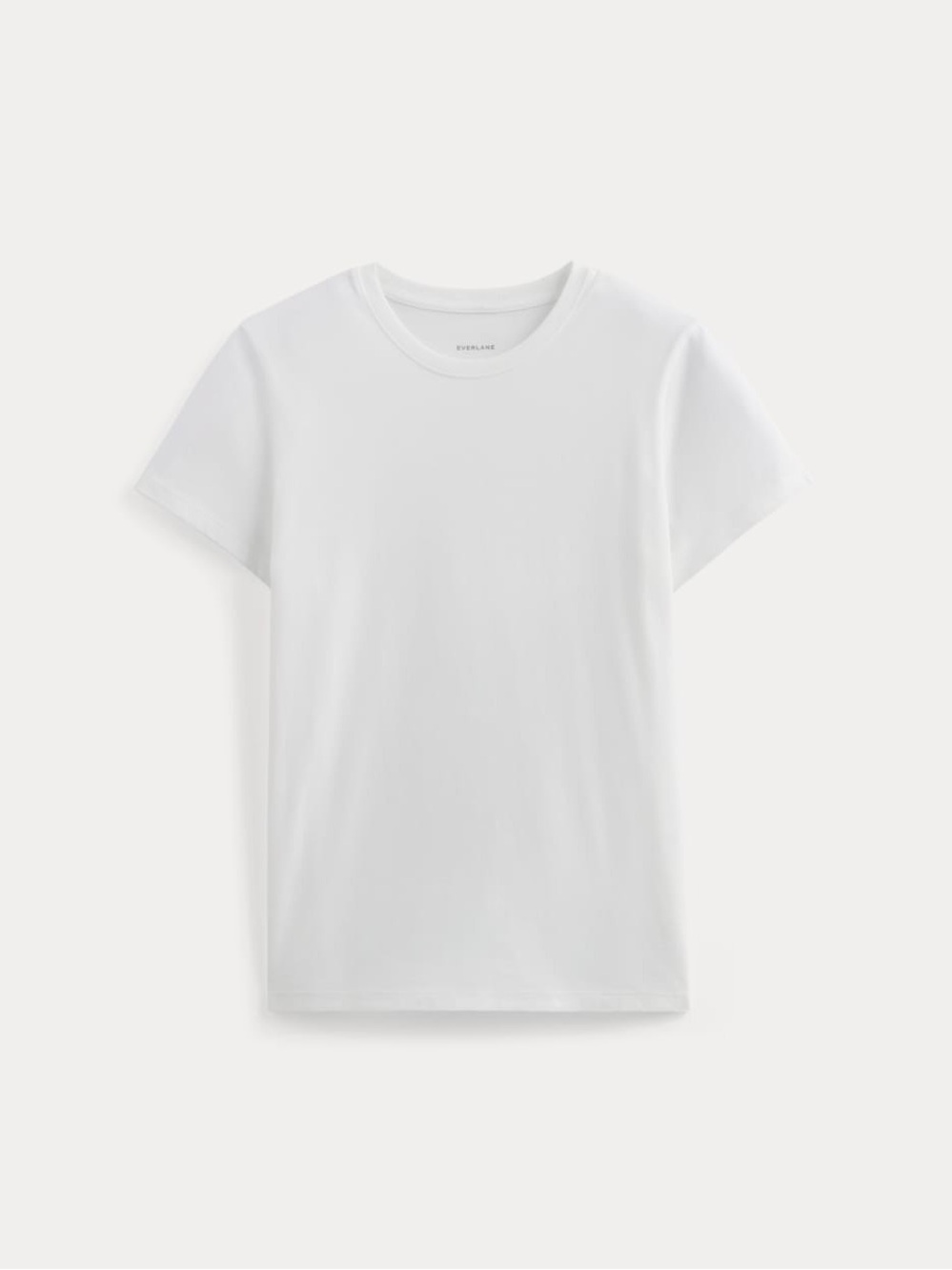 Everlane White Short Sleeve Crewneck supima cotton Tee